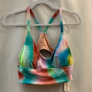 Citrus Swim Bikini Top Tie Dye